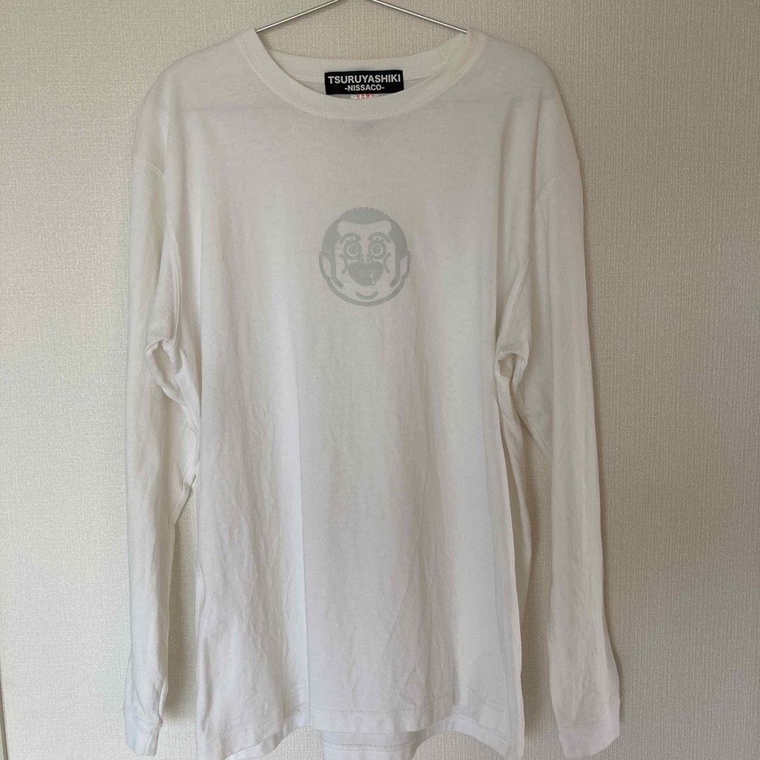 TSURUYASHIKI NISSACOトレーナー白 XL TSURUYASHIKI NISSACOトレーナー白 XL
