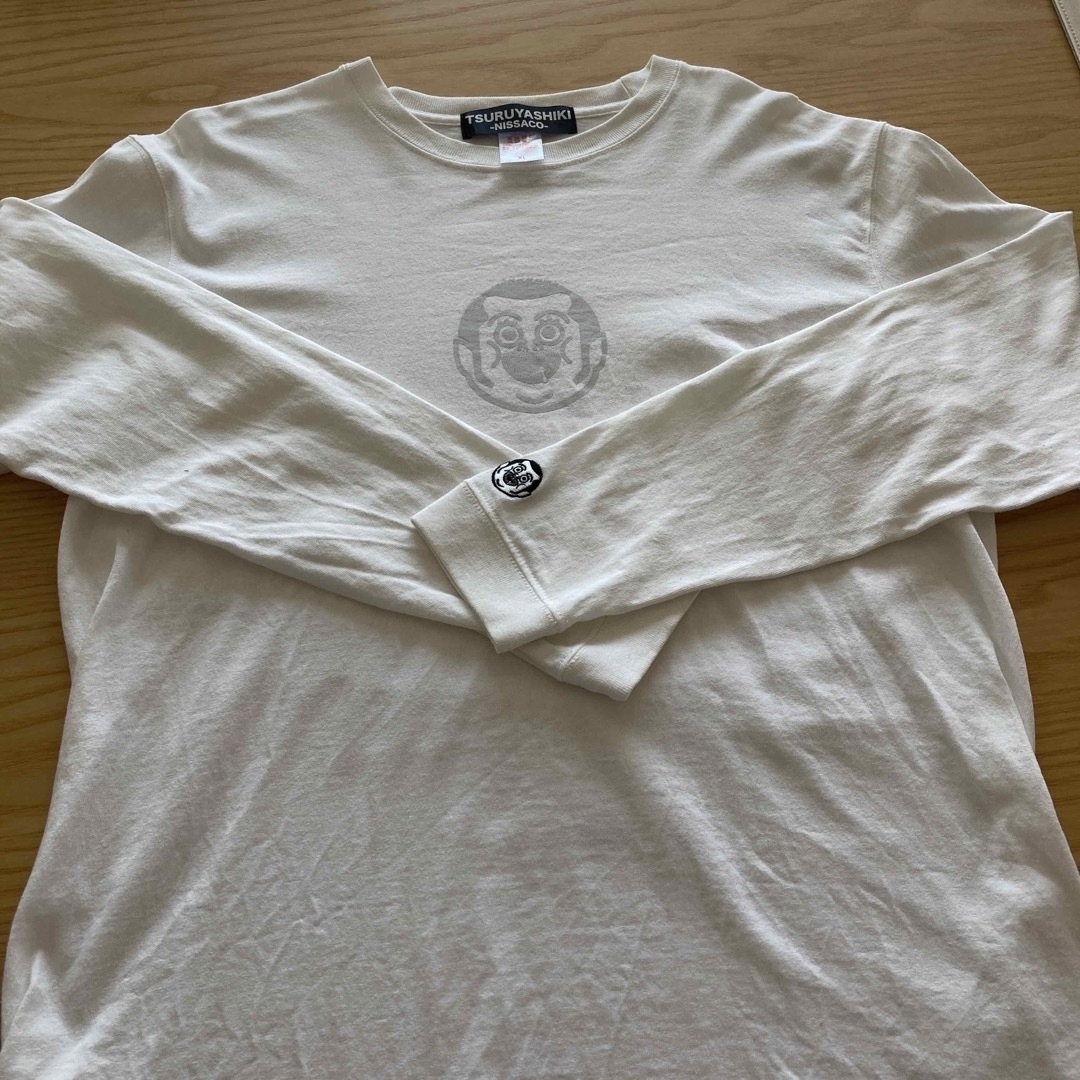 TSURUYASHIKI NISSACOトレーナー白 XL TSURUYASHIKI NISSACOトレーナー白 XL