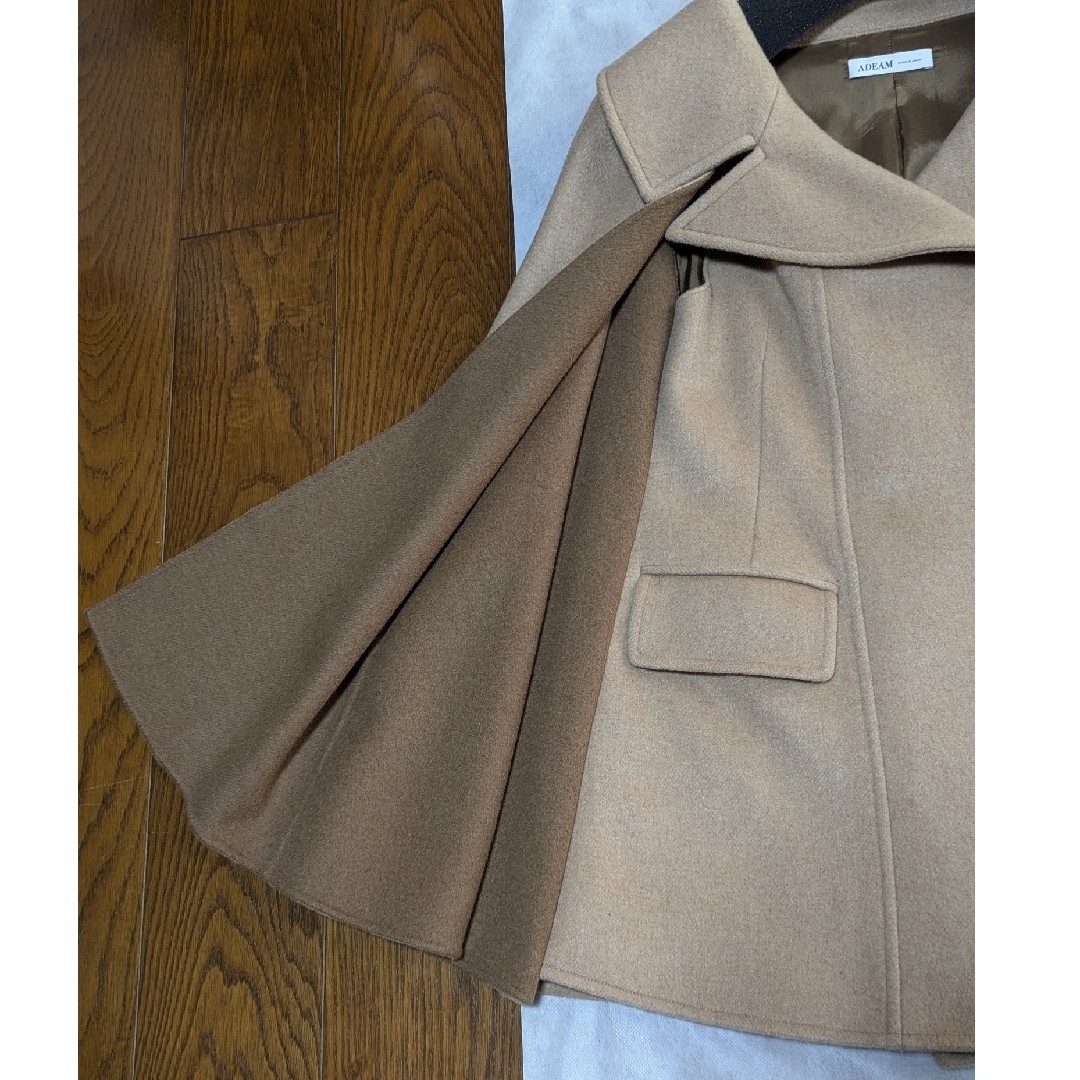 ADEAM アディアム フォクシー Evergreen Cape コート