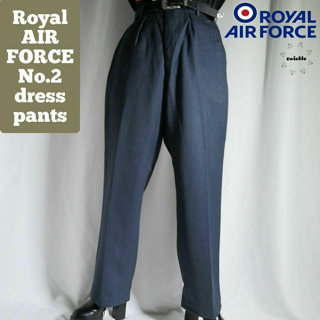 ANATOMICA - イギリス軍実物 空軍No.2 ワイドスラックス ドレス ANATOMICA - イギリス軍実物 空軍No.2 ワイドスラックス ドレス
