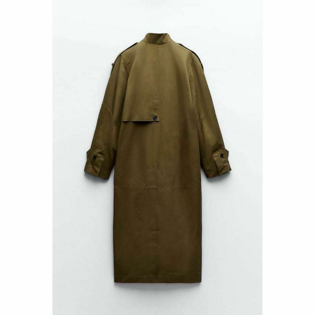 ZARA - 新品ZARAスタンドカラーオーバーサイズミリタリーロング ZARA - 新品ZARAスタンドカラーオーバーサイズミリタリーロング