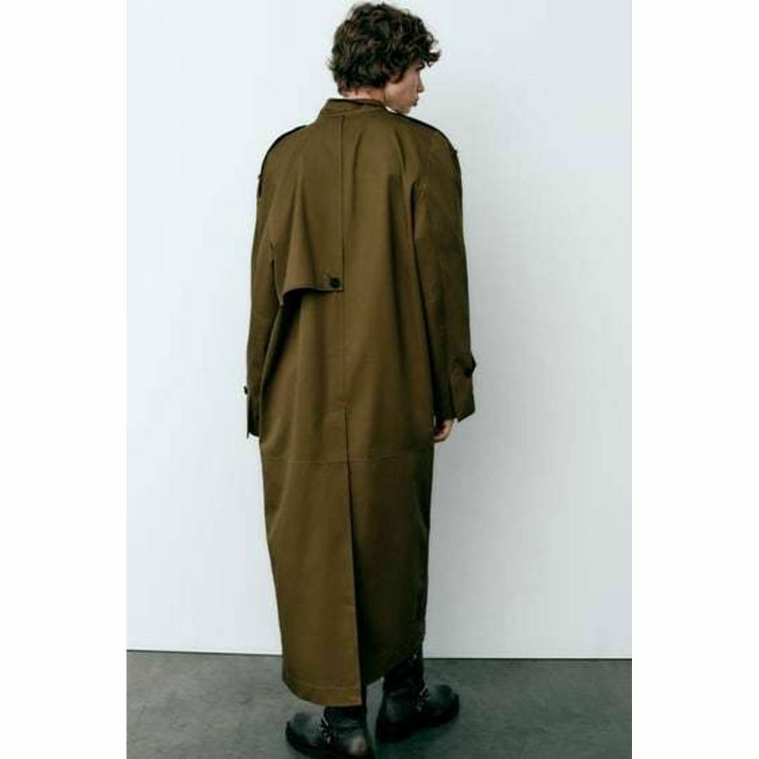 ZARA - 新品ZARAスタンドカラーオーバーサイズミリタリーロング ZARA - 新品ZARAスタンドカラーオーバーサイズミリタリーロング