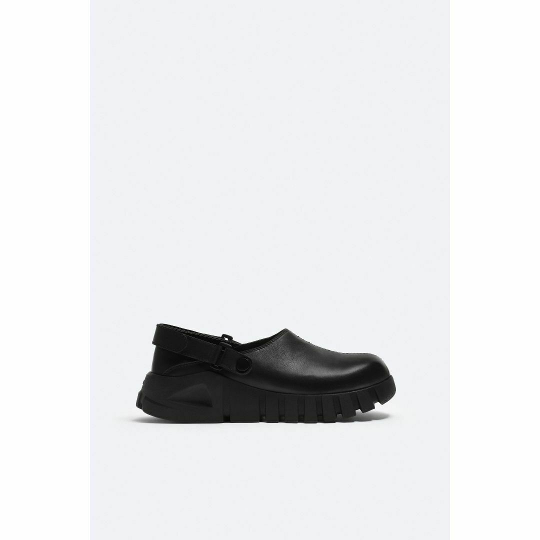 ZARA - 新品ZARAmanビブラムスリングバックレザーローファー40 ZARA - 新品ZARAmanビブラムスリングバックレザーローファー40