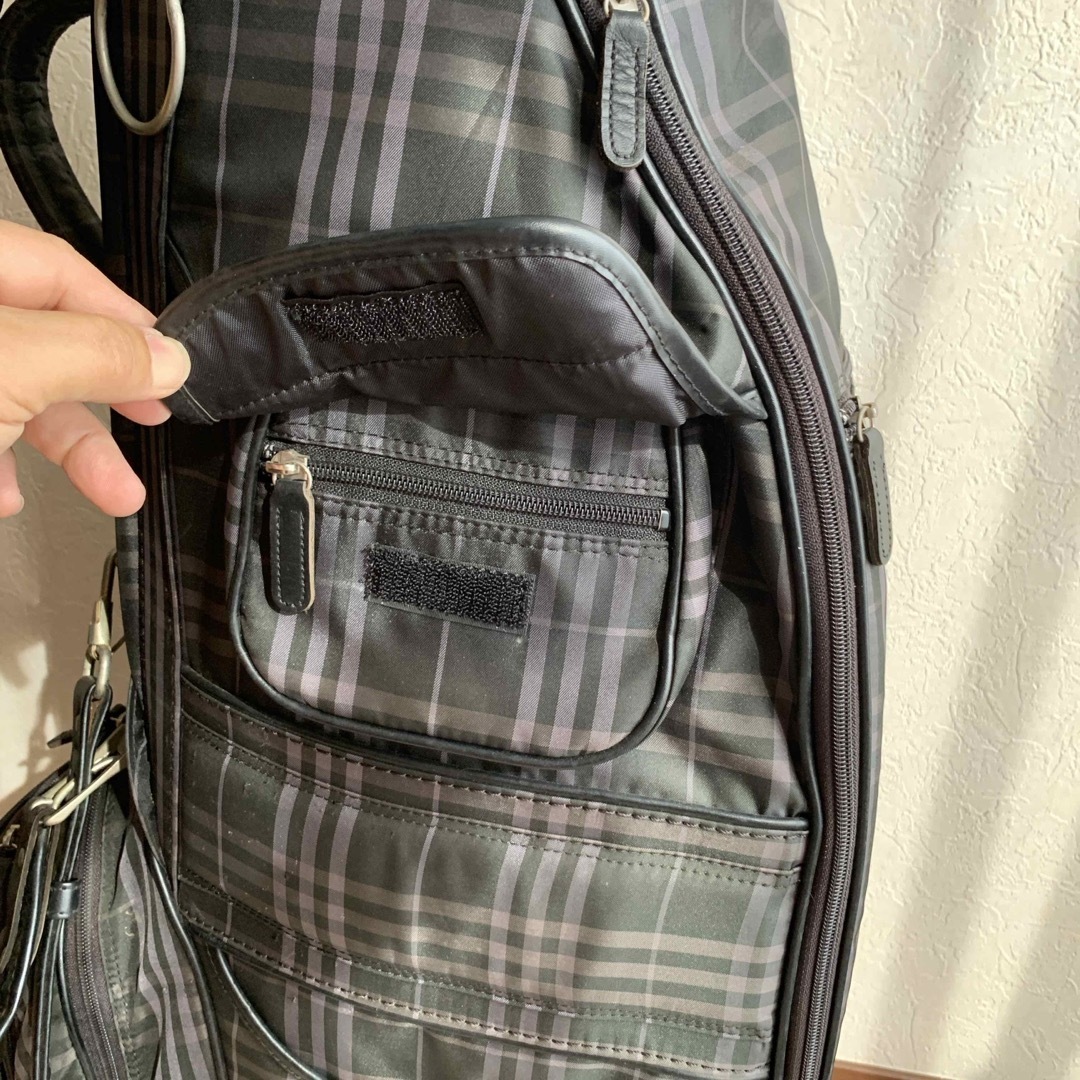 格安軽量キャディバッグ❗️一流ブランドBURBERRYバーバリー 格安軽量キャディバッグ❗️一流ブランドBURBERRYバーバリー