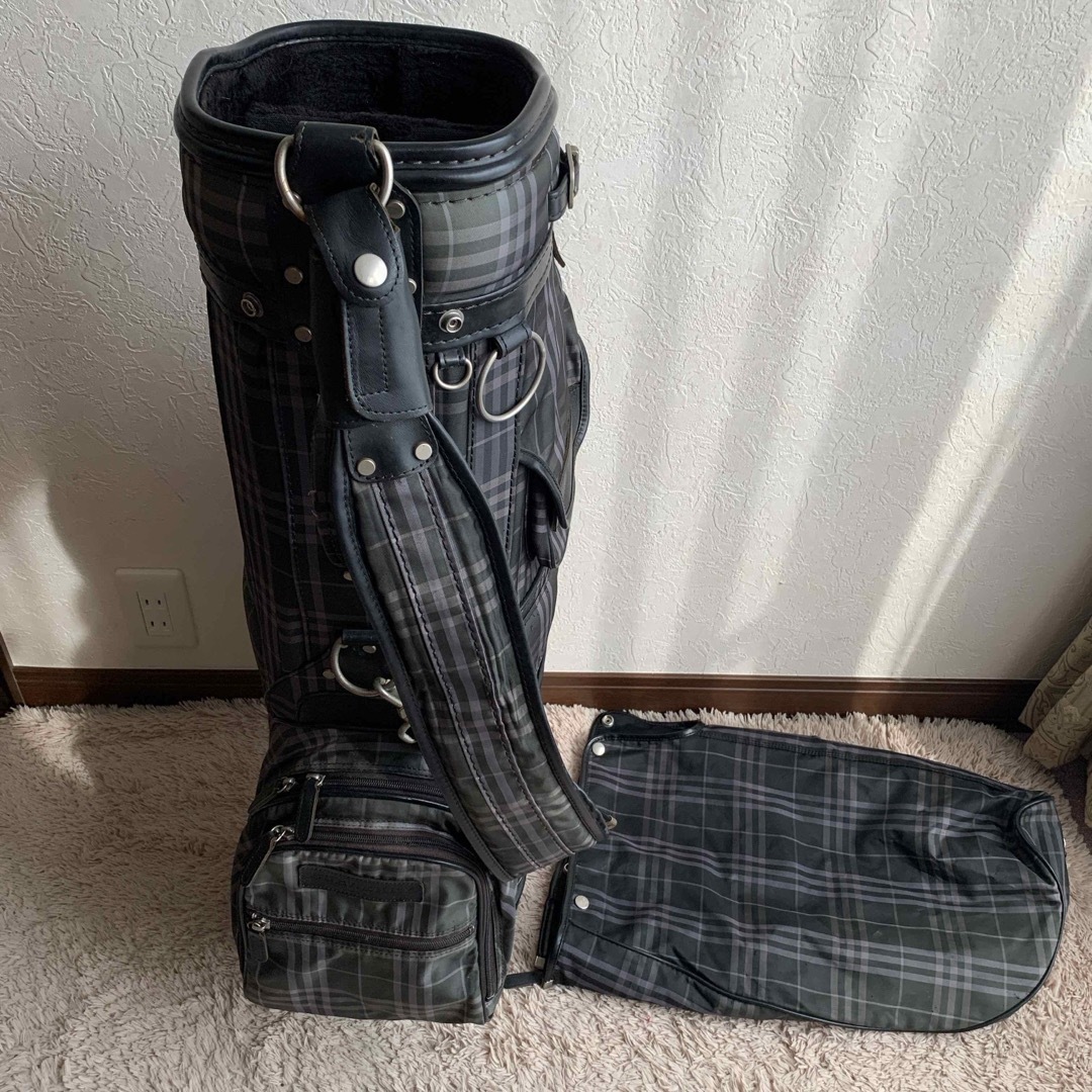 格安軽量キャディバッグ❗️一流ブランドBURBERRYバーバリー 格安軽量キャディバッグ❗️一流ブランドBURBERRYバーバリー