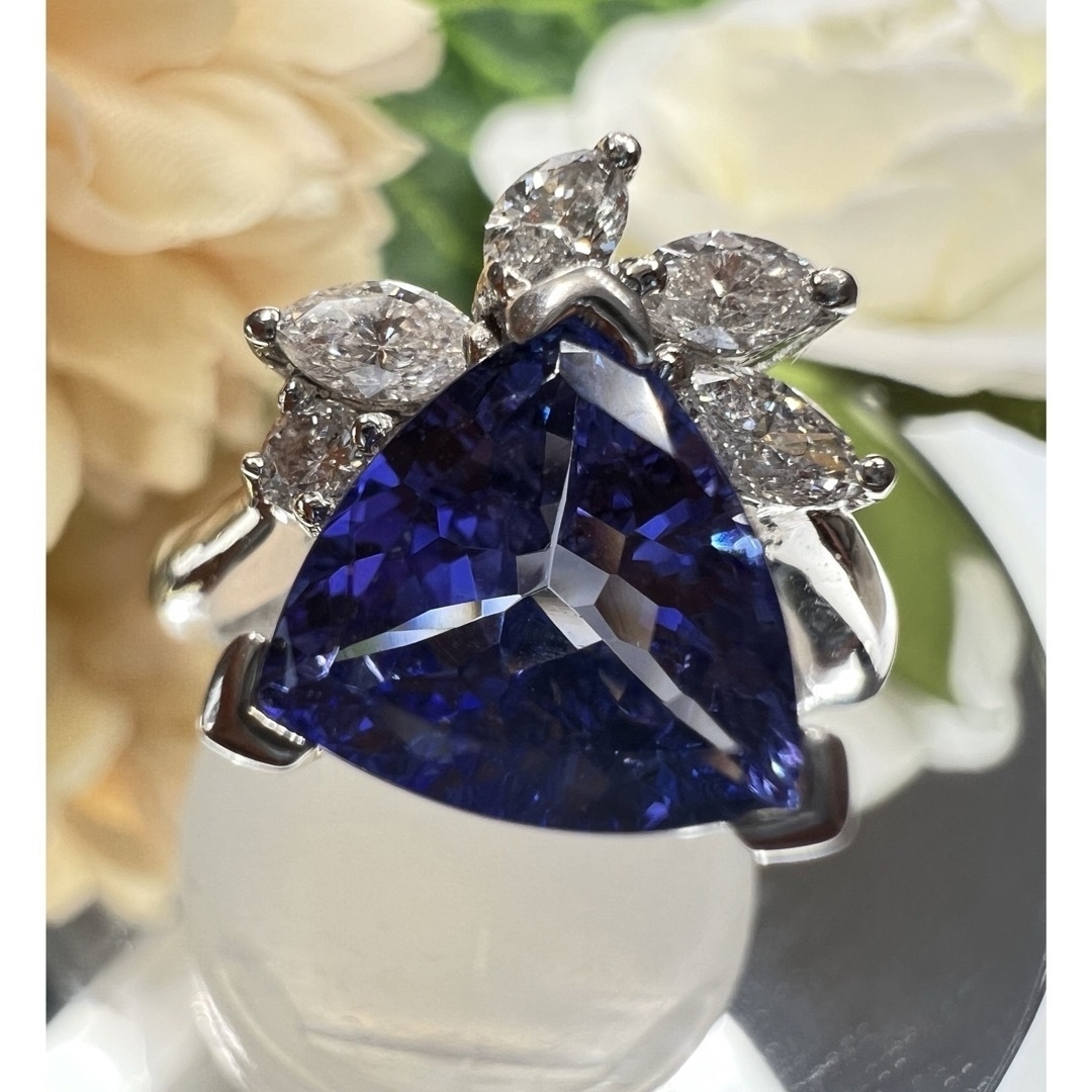 タンザナイト 指輪 リング PT900 アクセサリー GNJ-449 タンザナイト 指輪 リング PT900 アクセサリー GNJ-449