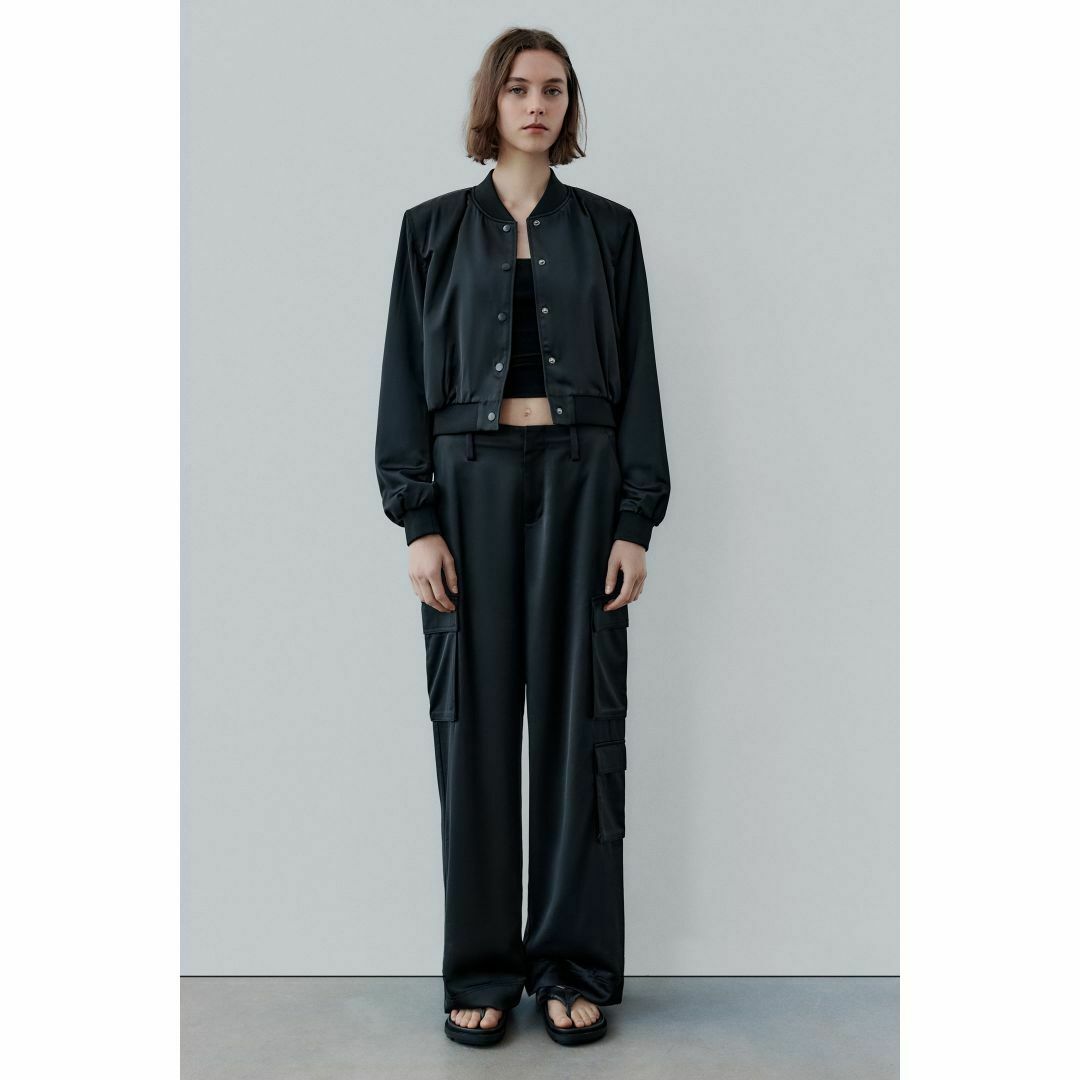 ZARA - 新品ZARAサテンセットアップ上下の通販 by ※同時購入点数 ZARA - 新品ZARAサテンセットアップ上下の通販 by ※同時購入点数