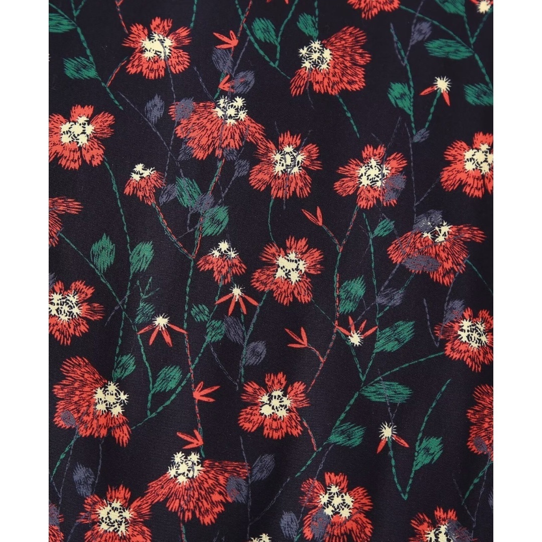 🍄‍🟫9月新作🍄‍🟫15181◇3color 花柄 ブルゾン ジャケットの