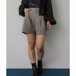 センスオブプレイスバイアーバンリサーチ(SENSE OF PLACE by URBAN RESEARCH)の【GRAY】ダブルタックショートパンツ(その他)