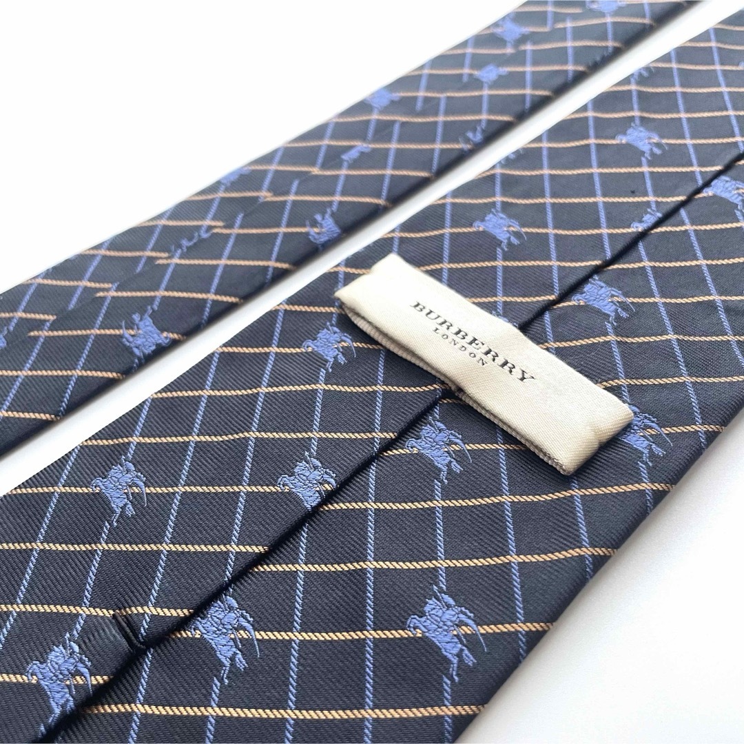 BURBERRY - ꧁極美品꧂ バーバリー ネクタイ ホース ロゴ ノバ BURBERRY - ꧁極美品꧂ バーバリー ネクタイ ホース ロゴ ノバ