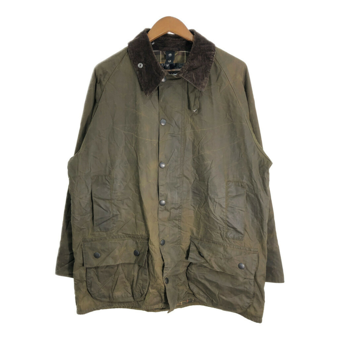 Barbour - イングランド製 Barbour バブアー BEAUFORT ビューフォート オイルドジャケット カーキ (メンズ M相当) 中古 古着 R7202