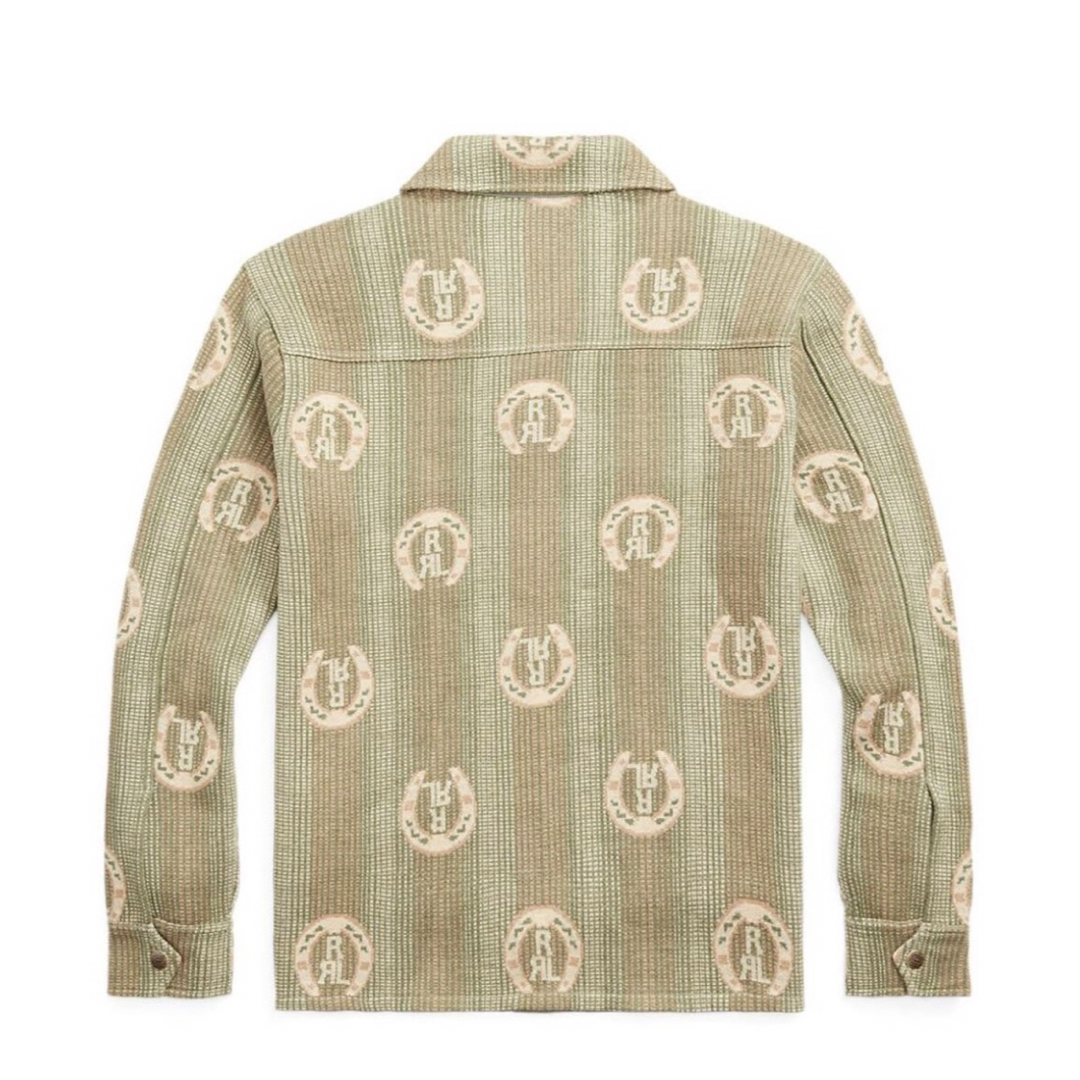 RRL - 新品*RRL*ホースシューロゴ コットン オーバーシャツ RRL - 新品*RRL*ホースシューロゴ コットン オーバーシャツ