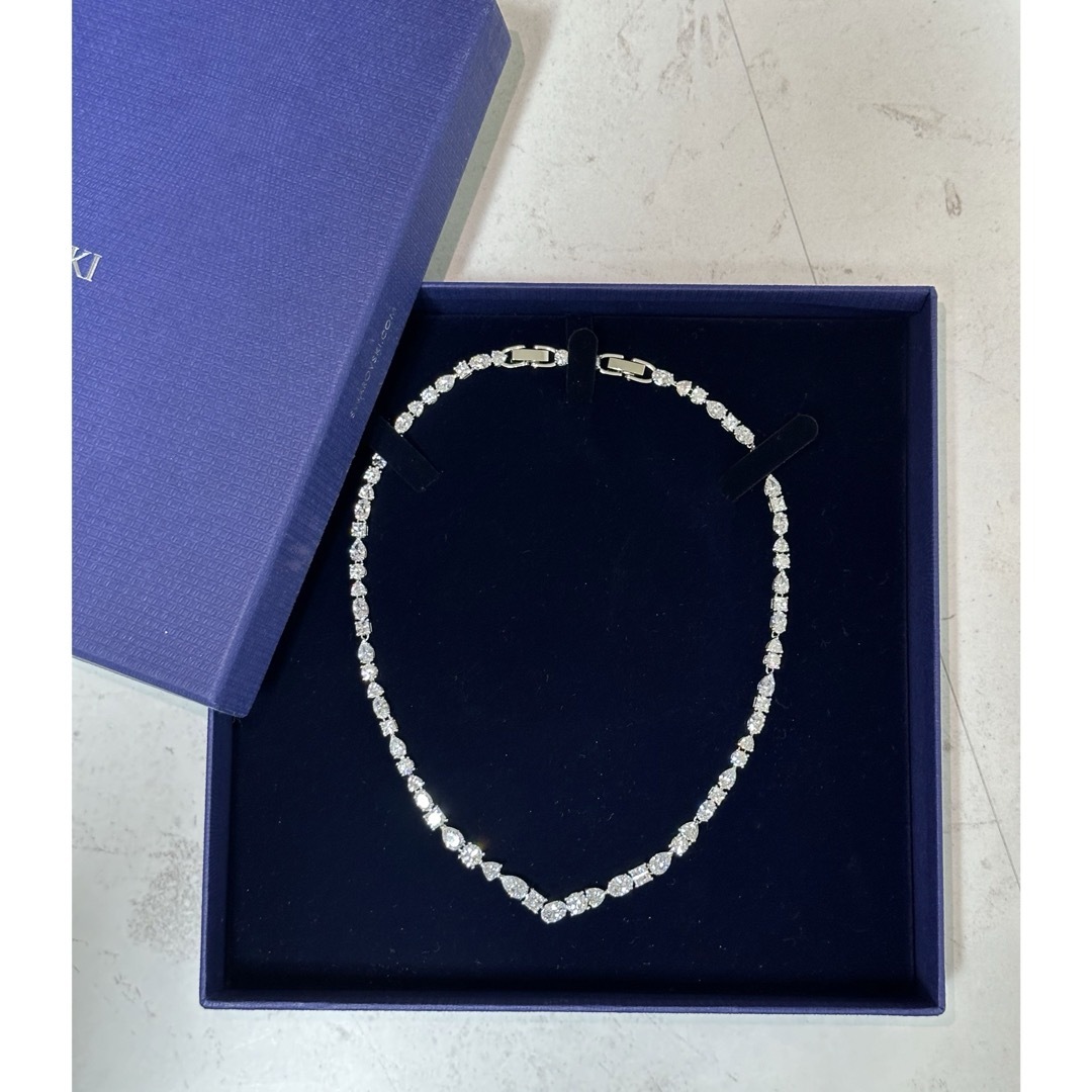 SWAROVSKI - swarovski スワロフスキー テニスネックレスの通販 SWAROVSKI - swarovski スワロフスキー テニスネックレスの通販