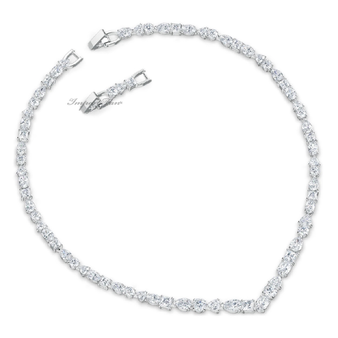 SWAROVSKI - swarovski スワロフスキー テニスネックレスの通販 SWAROVSKI - swarovski スワロフスキー テニスネックレスの通販