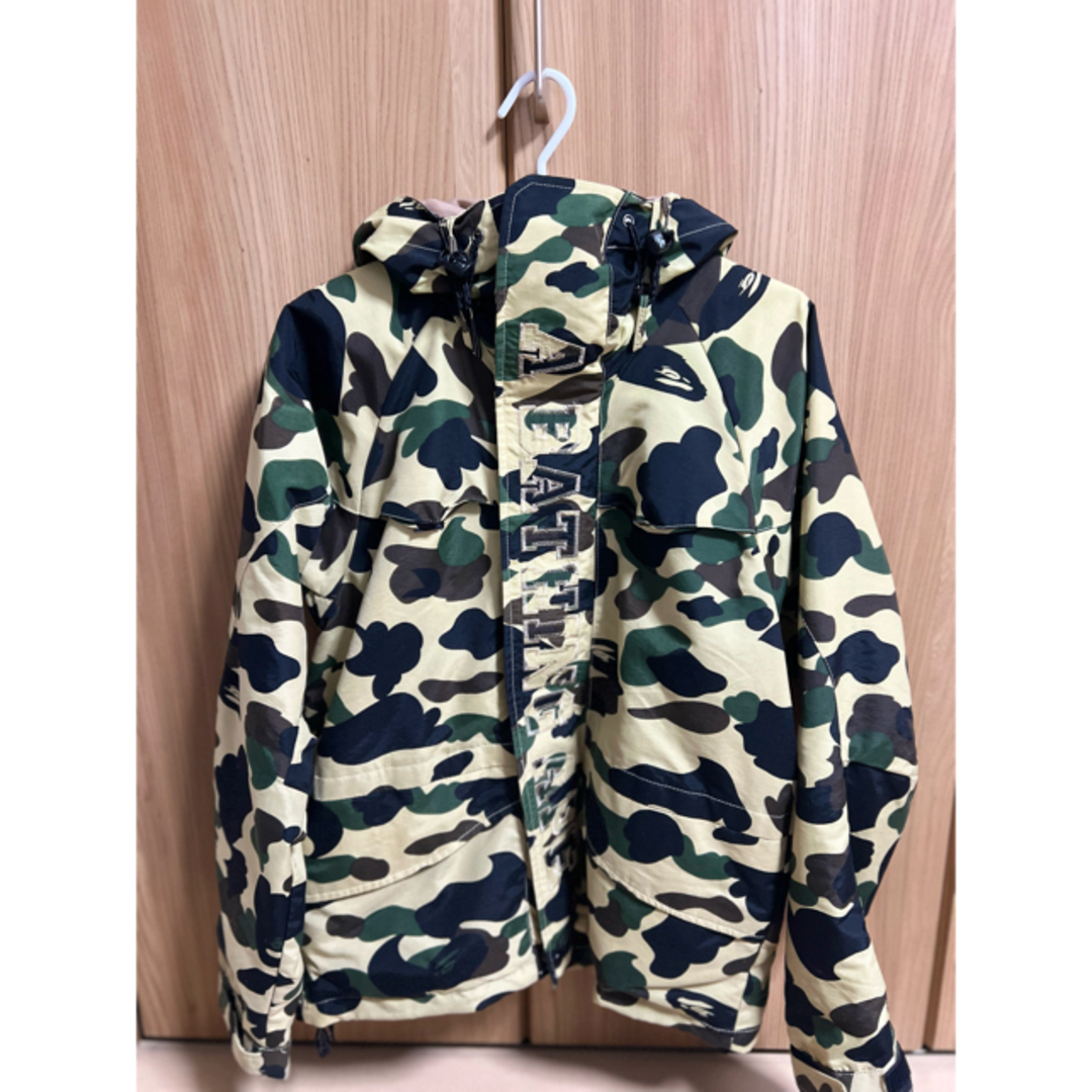 A BATHING APE - A BATHING APE ナイロン スノボジャケット Sの A BATHING APE - A BATHING APE ナイロン スノボジャケット Sの