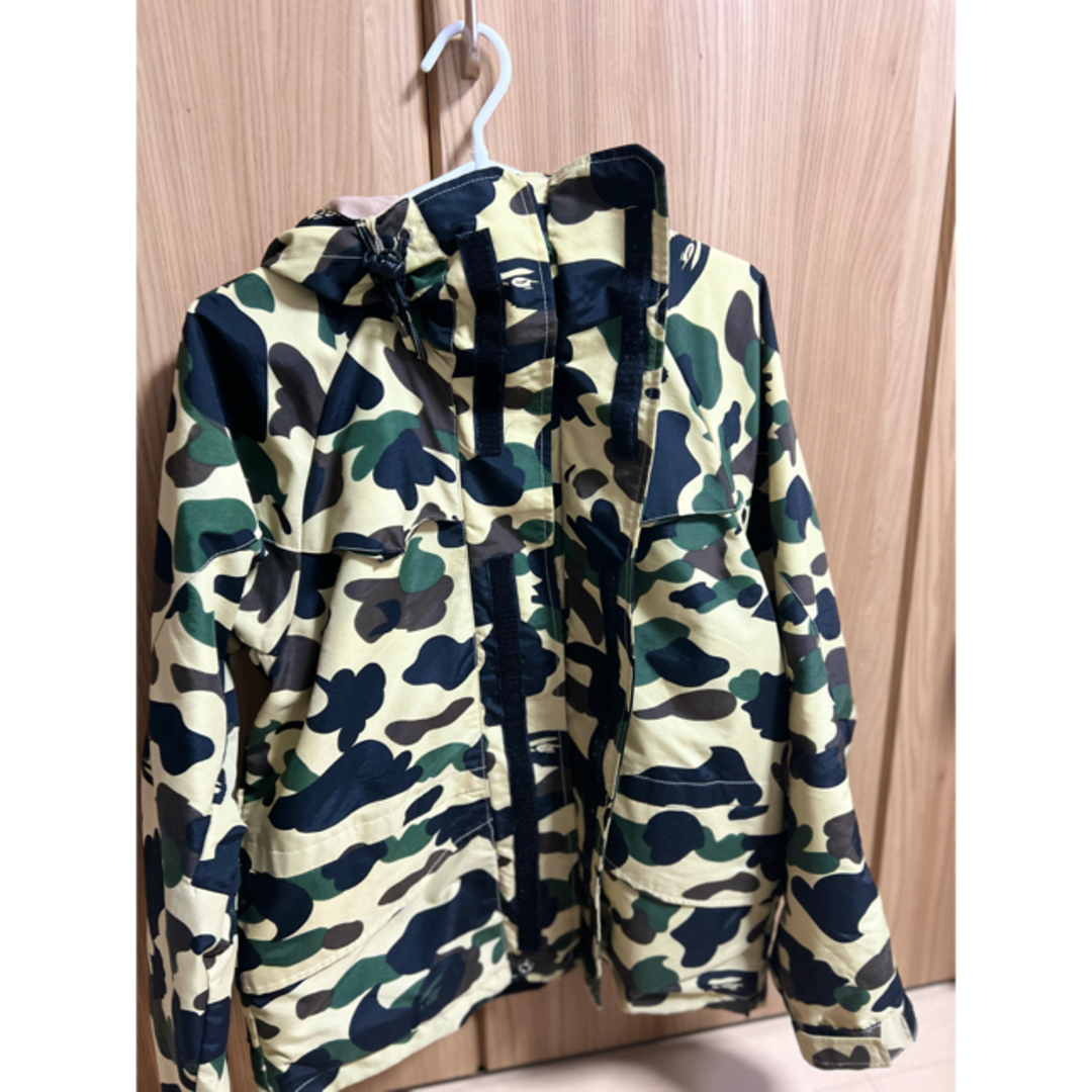 A BATHING APE - A BATHING APE ナイロン スノボジャケット Sの A BATHING APE - A BATHING APE ナイロン スノボジャケット Sの