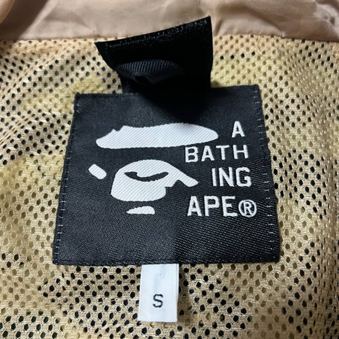 A BATHING APE - A BATHING APE ナイロン スノボジャケット Sの A BATHING APE - A BATHING APE ナイロン スノボジャケット Sの