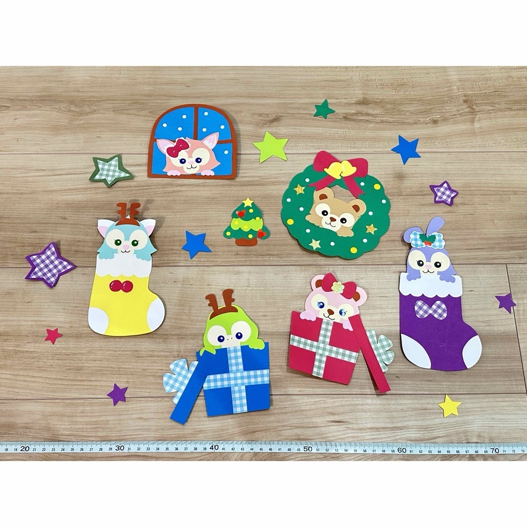 クリスマス 壁面 ダッフィー フレンズ 装飾の通販 by KIRA shop クリスマス 壁面 ダッフィー フレンズ 装飾の通販 by KIRA shop