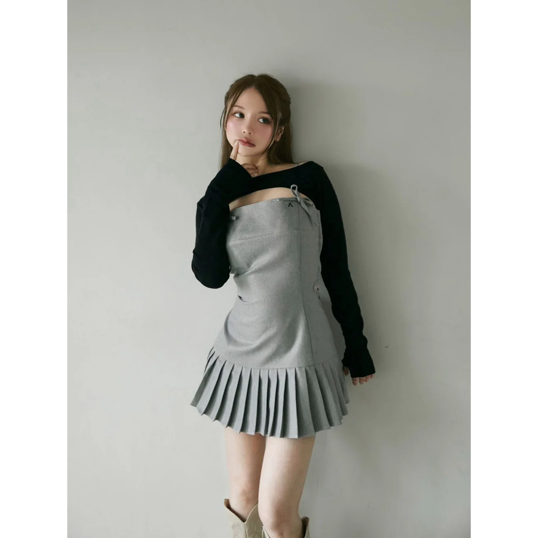 andmary】 Karen knit set mini dress andmary】 Karen knit set mini dress