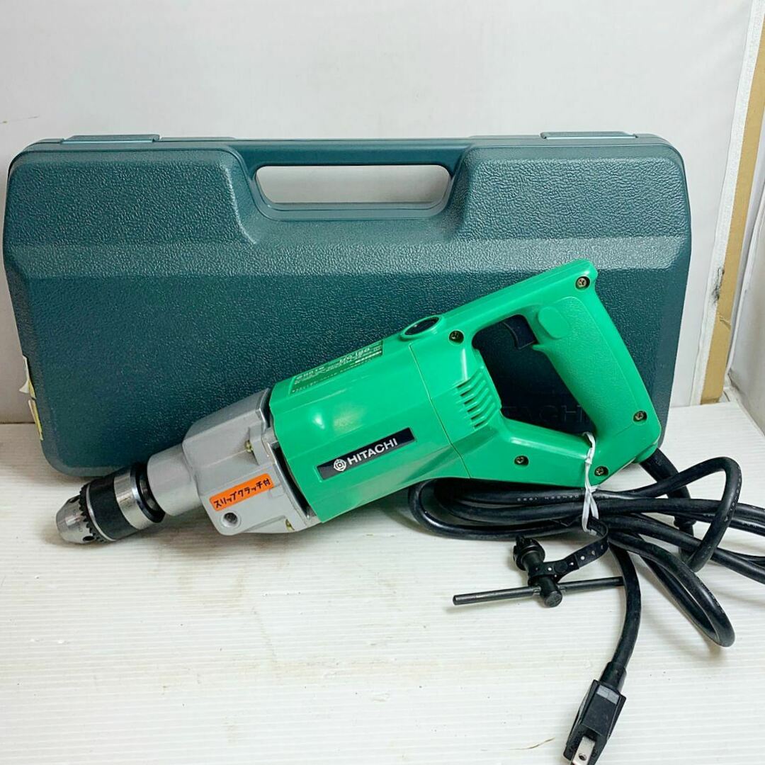♭♭HITACHI 日立 120mm ダイヤモンドコアドリル ケース付 DC120 ♭♭HITACHI 日立 120mm ダイヤモンドコアドリル ケース付 DC120