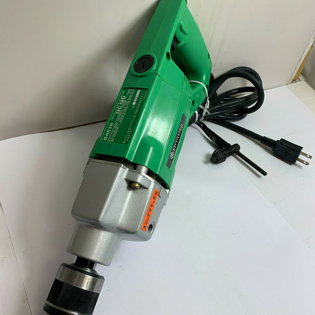 ♭♭HITACHI 日立 120mm ダイヤモンドコアドリル ケース付 DC120 ♭♭HITACHI 日立 120mm ダイヤモンドコアドリル ケース付 DC120