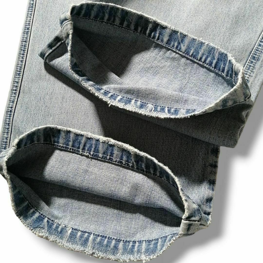 Rocawear - ロカウェア バックロゴ刺繍 超極太ワイドデニム Rocawear - ロカウェア バックロゴ刺繍 超極太ワイドデニム