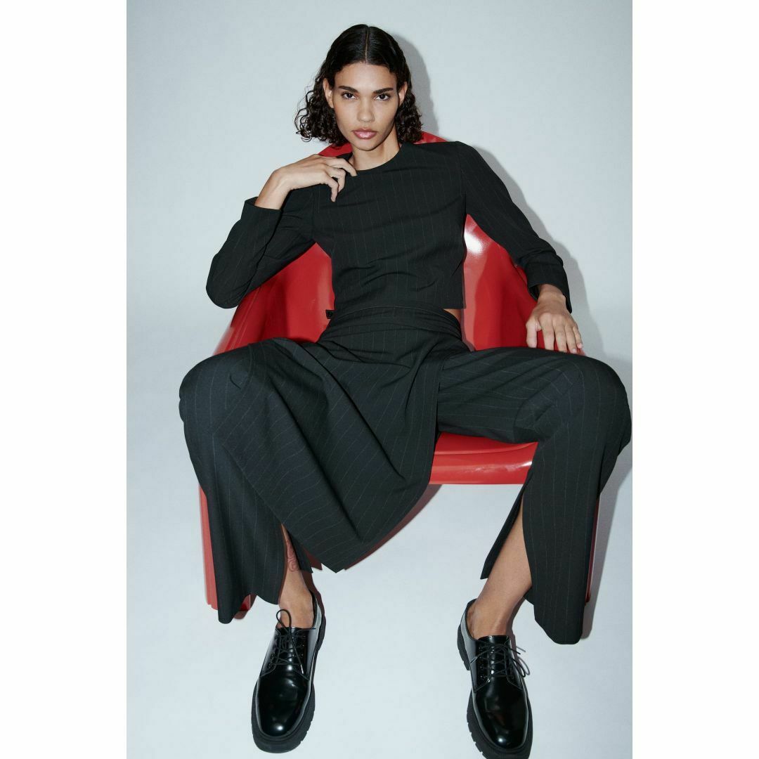 ZARA - 新品ZARAレイヤードスカートパンツXS ZWコレクションの ZARA - 新品ZARAレイヤードスカートパンツXS ZWコレクションの