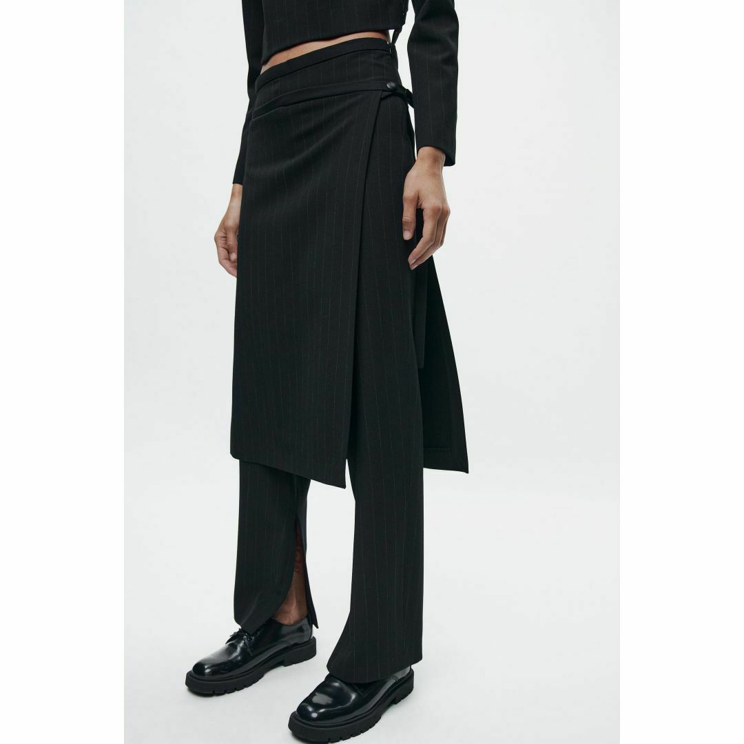 ZARA - 新品ZARAレイヤードスカートパンツXS ZWコレクションの ZARA - 新品ZARAレイヤードスカートパンツXS ZWコレクションの
