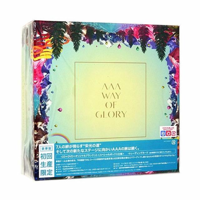 AAA WAY OF GLORY CD+DVD+グッズ 初回盤  新品