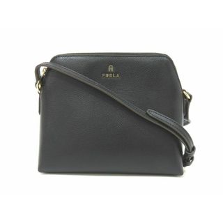 FURLA - FURLA ショルダーバッグ 924647 レザー ブラック FURLA - FURLA ショルダーバッグ 924647 レザー ブラック