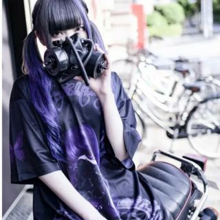 レフレム(REFLEM)のMEA × KRY MISAKIルーズシルエットフルグラフィックBIGT(Tシャツ(半袖/袖なし))