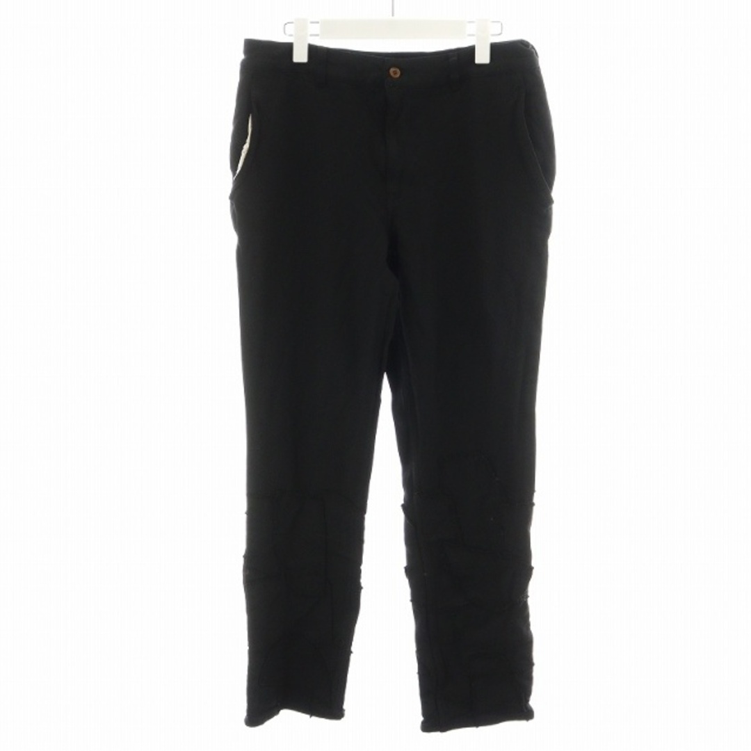 COMME des GARCONS HOMME PLUS パンツ S 黒 COMME des GARCONS HOMME PLUS パンツ S 黒