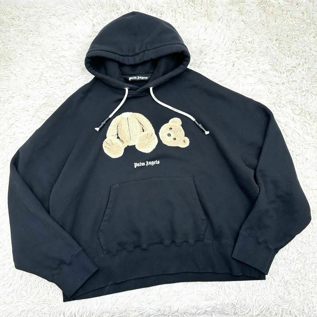 超人気】パームエンジェルス オーバーサイズ ベアパイルロゴ 超人気】パームエンジェルス オーバーサイズ ベアパイルロゴ