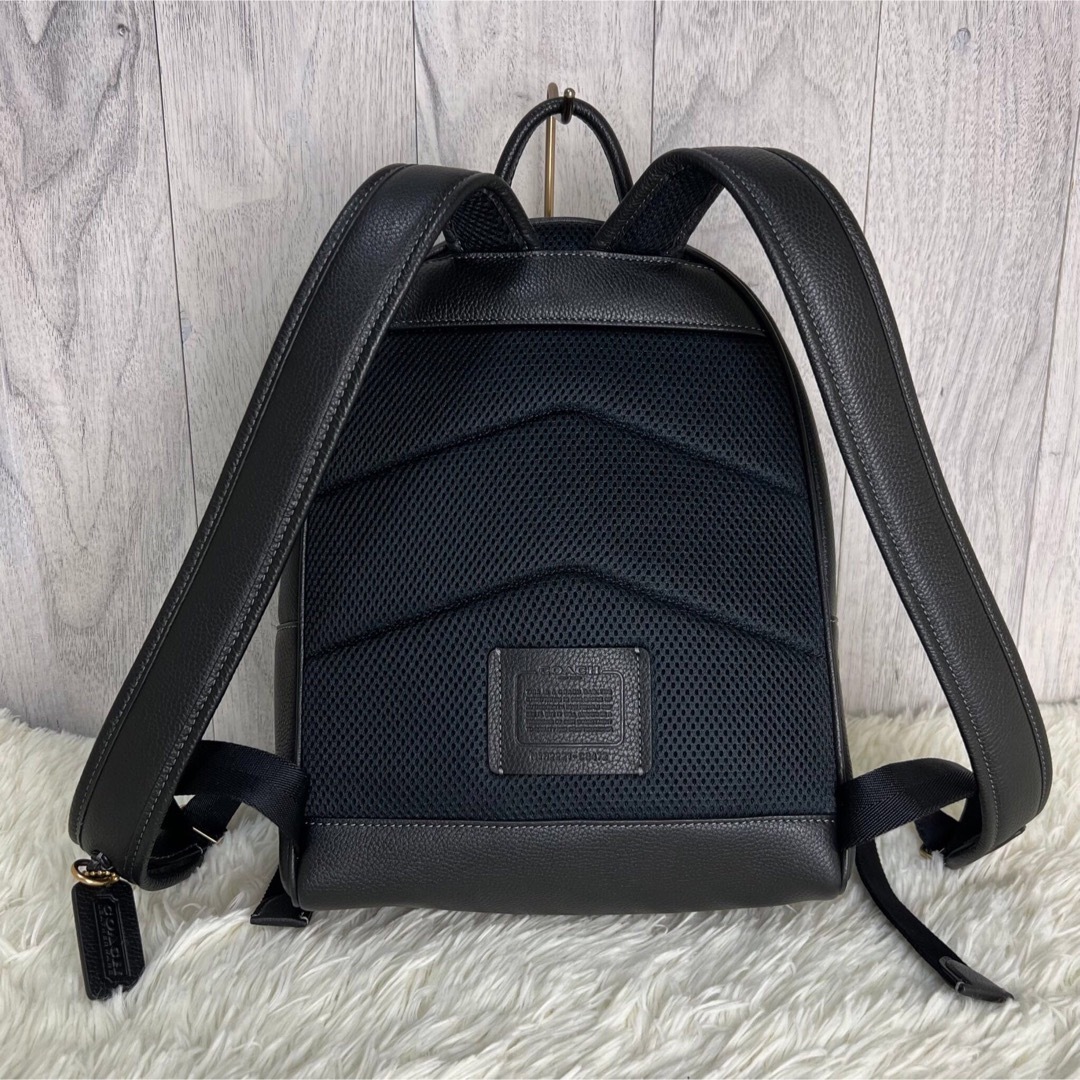 極美品♡保存袋♡COACH コーチ レザー エンボスロゴ リュック 極美品♡保存袋♡COACH コーチ レザー エンボスロゴ リュック
