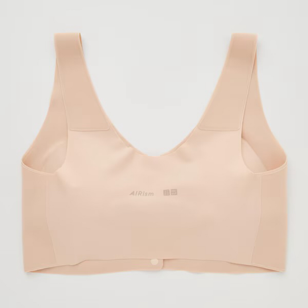 UNIQLO - 新品 ユニクロ エアリズムシームレス前あきブラ S UNIQLO - 新品 ユニクロ エアリズムシームレス前あきブラ S