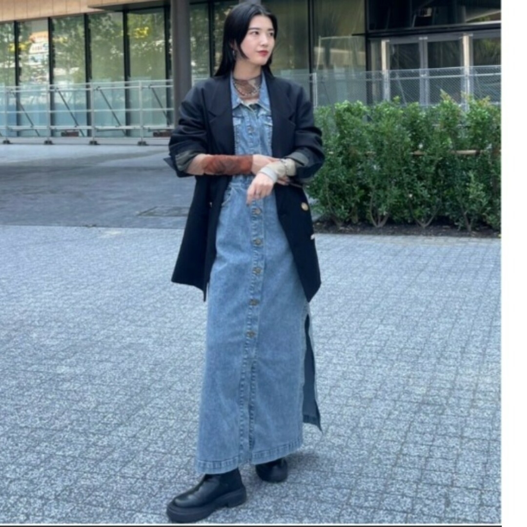 Ameri VINTAGE - 新品 I LINE DENIM SHIRT DRESS XSの通販 by Ameri VINTAGE - 新品 I LINE DENIM SHIRT DRESS XSの通販 by
