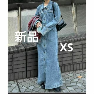 Ameri VINTAGE - 新品 I LINE DENIM SHIRT DRESS XSの通販 by Ameri VINTAGE - 新品 I LINE DENIM SHIRT DRESS XSの通販 by