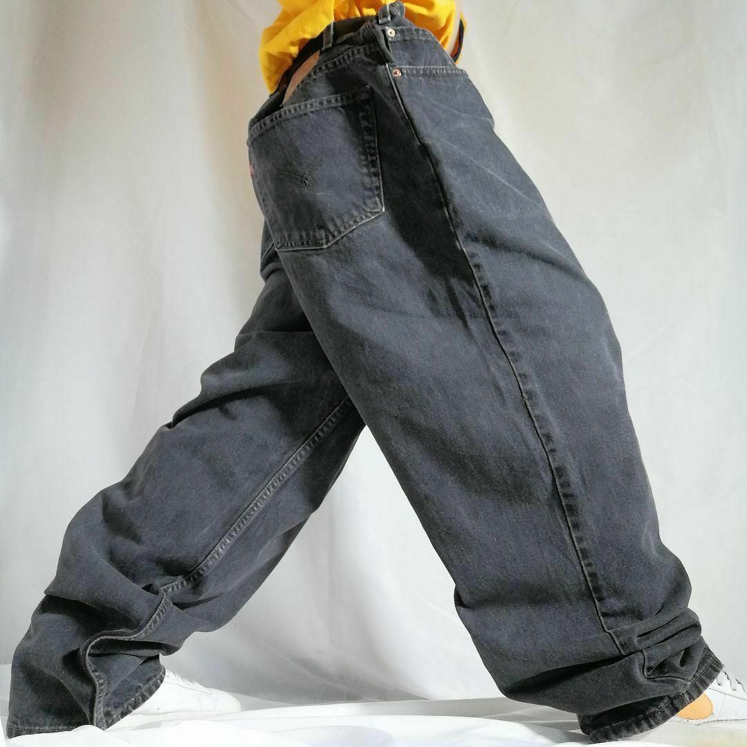 Levi's - 90s リーバイス560 極太バギーパンツ 後染めブラック Levi's - 90s リーバイス560 極太バギーパンツ 後染めブラック