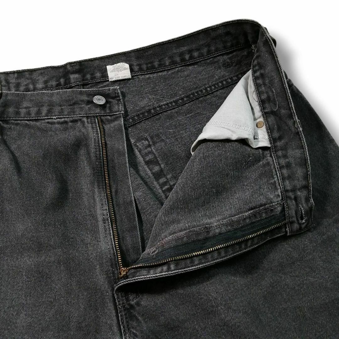 Levi's - 90s リーバイス560 極太バギーパンツ 後染めブラック Levi's - 90s リーバイス560 極太バギーパンツ 後染めブラック