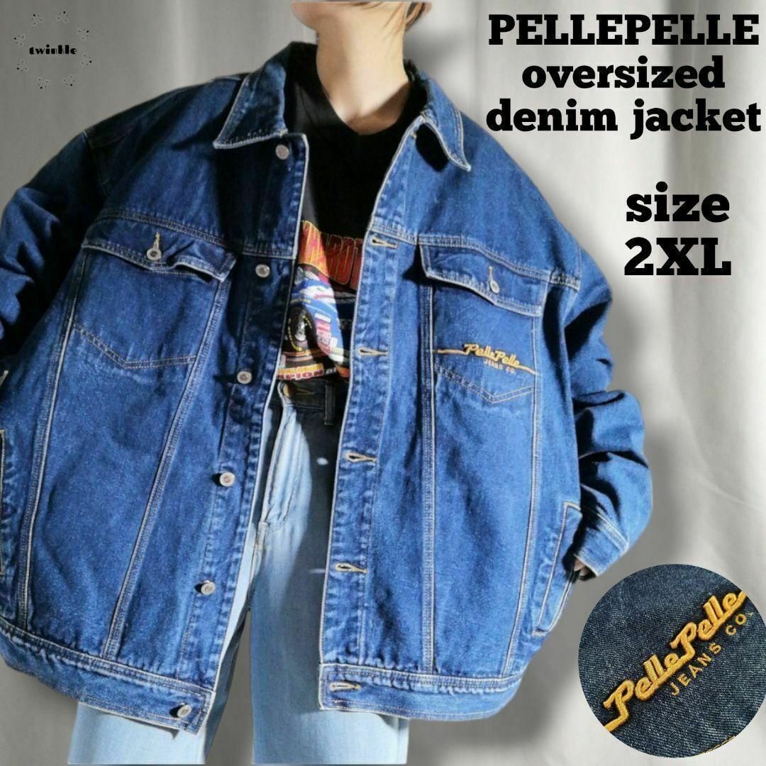 ペレペレ刺繍ロゴオーバーサイズデニムジャケットヒップホップb系古着2XL 637 | フリマアプリ ラクマ ペレペレ刺繍ロゴオーバーサイズデニムジャケットヒップホップb系古着2XL 637 | フリマアプリ ラクマ