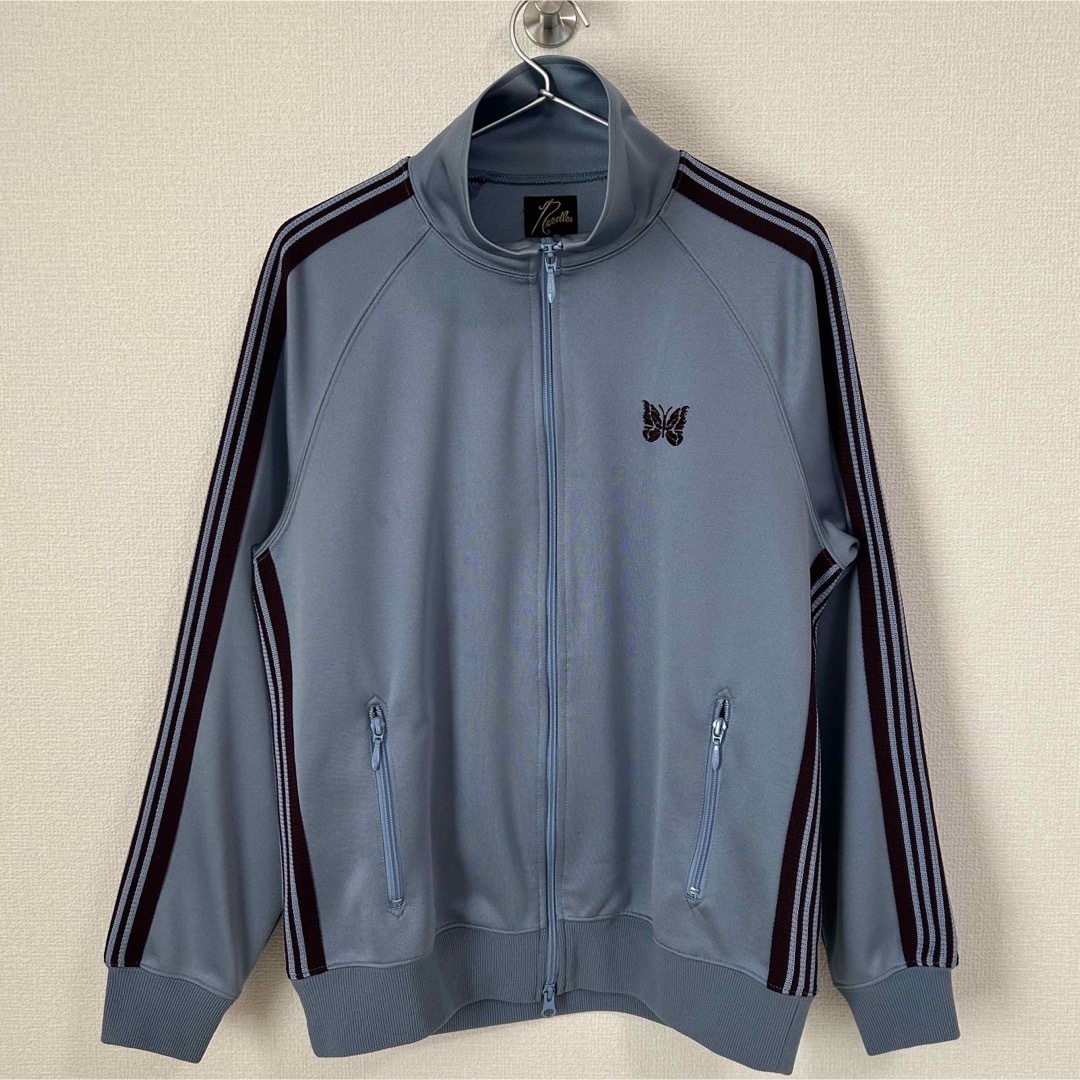 Needles - needles 22ss トラックジャケット サックスブルー Mの Needles - needles 22ss トラックジャケット サックスブルー Mの