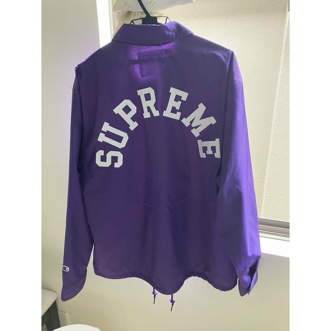 Supreme x Champion Coaches Jacket Purple Supreme x Champion Coaches Jacket Purple