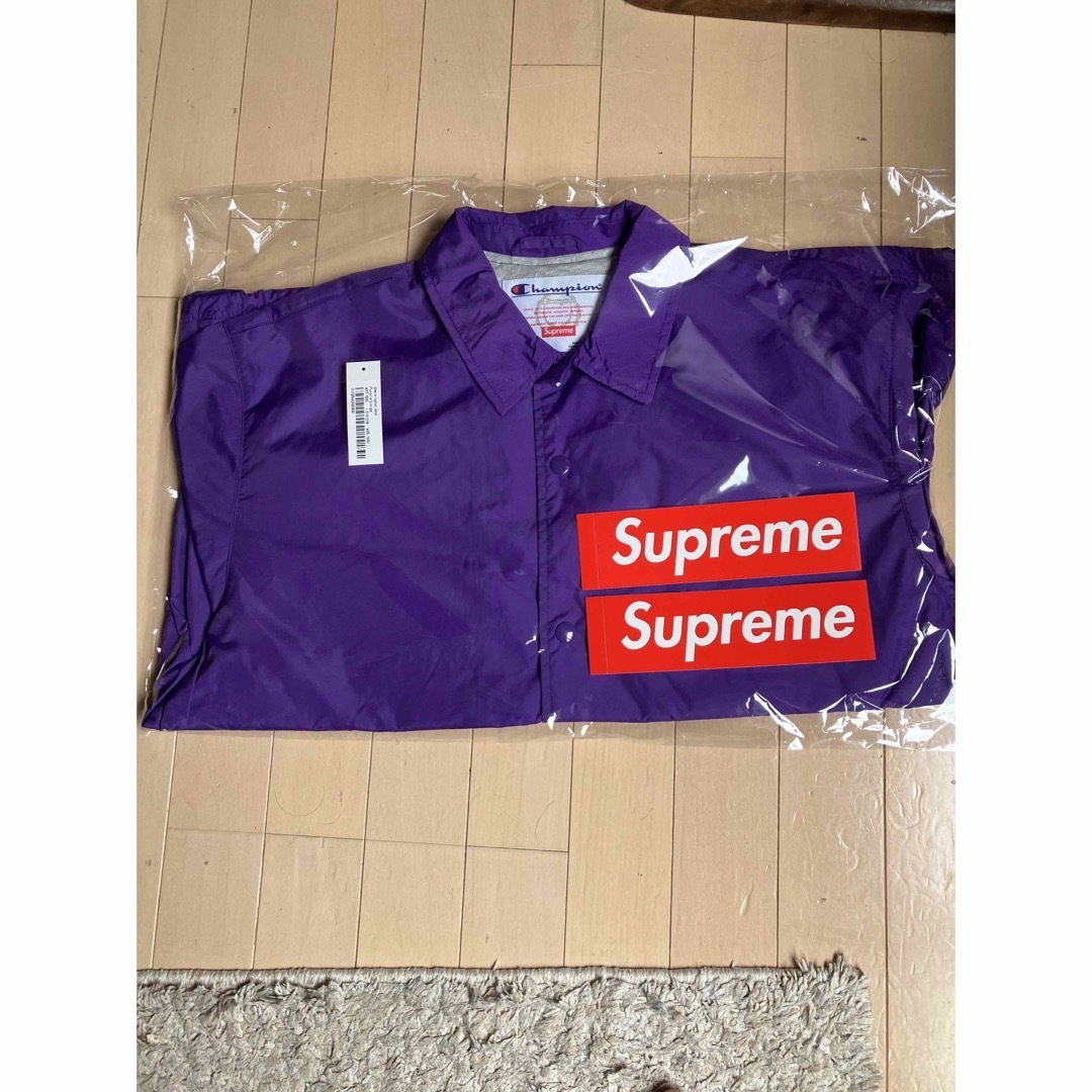 Supreme x Champion Coaches Jacket Purple Supreme x Champion Coaches Jacket Purple