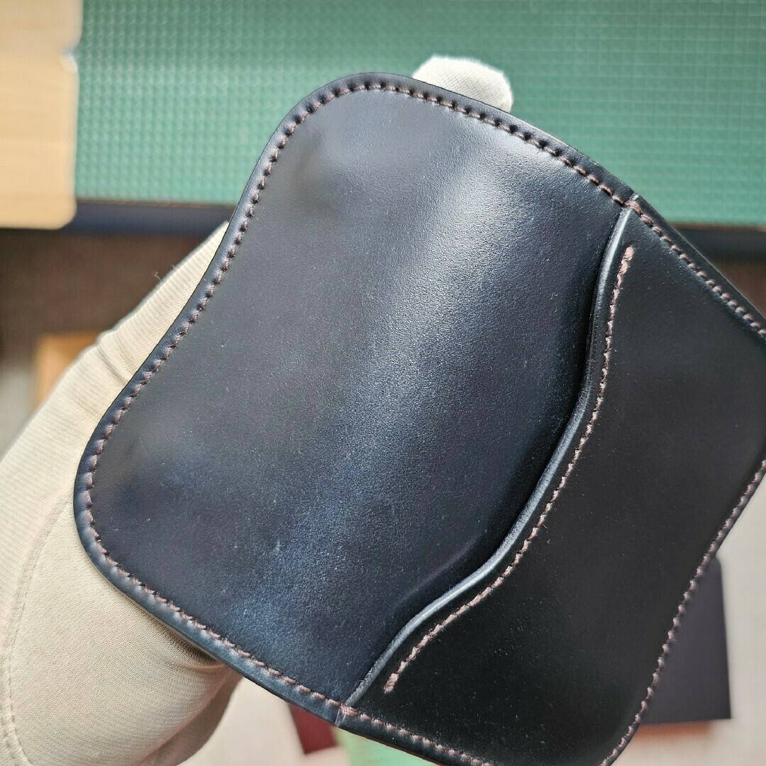 LastCrops タング シェルコードバン Cordovan tongue 黒 LastCrops タング シェルコードバン Cordovan tongue 黒