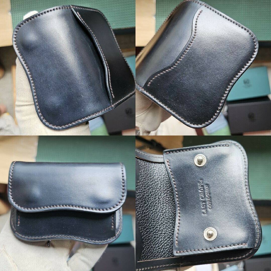 LastCrops タング シェルコードバン Cordovan tongue 黒 LastCrops タング シェルコードバン Cordovan tongue 黒