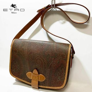 ETRO - ETRO エトロ レザー ショルダーバッグ ペイズリー柄 ヴィンテージ