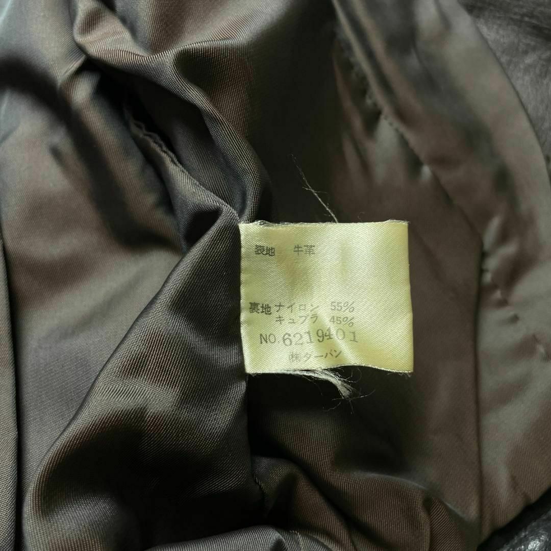 INTERMEZZO - インターメッツォレザージャケット黒茶色ブラック INTERMEZZO - インターメッツォレザージャケット黒茶色ブラック