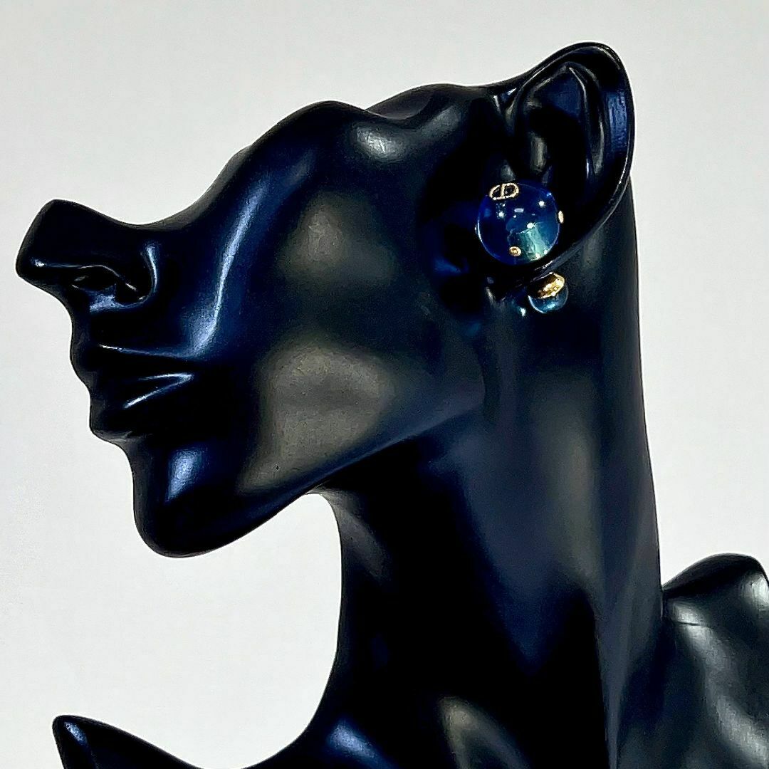 Dior - Dior ディオール トライバル ピアス クリアブルー Dior - Dior ディオール トライバル ピアス クリアブルー