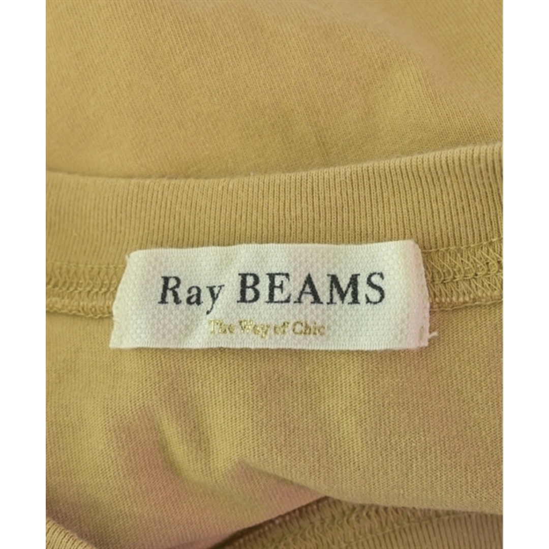 Ray BEAMS(レイビームス)のRay Beams レイビームス ワンピース ONE ベージュ 【古着】【中古】 レディースのワンピース(ひざ丈ワンピース)の商品写真