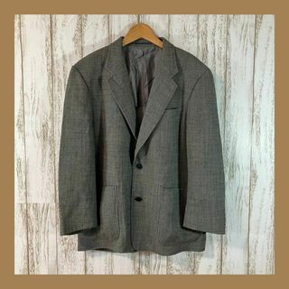 ランバン◆LANVIN　スーツ　ジャケット　メンズ　グレー　ビジネス　無地(スーツジャケット)
